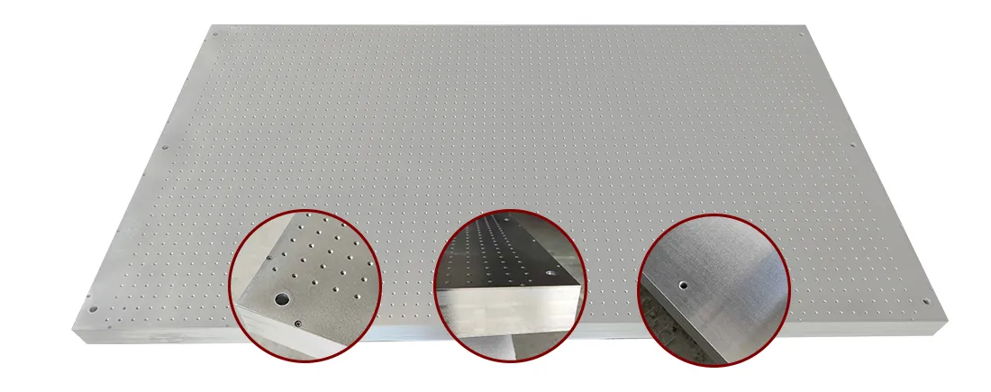 Table aspirante en acier inoxydable