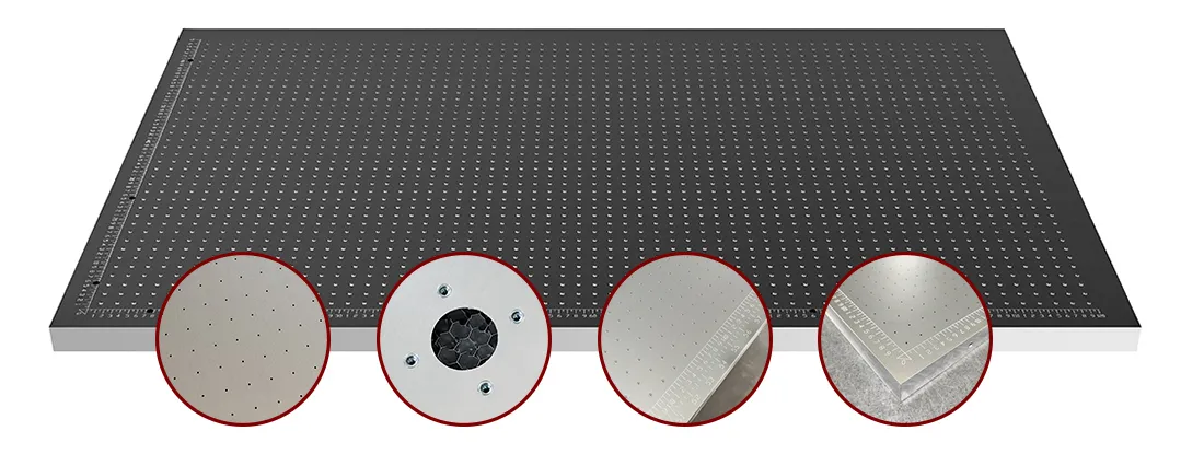 Table aspirante pour imprimante UV à plat